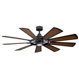 Black Wrought Iron Ceiling Fan Wayfair