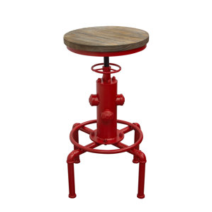 Brooklyn Adjustable Height Bar Stool by Diamond Sofa