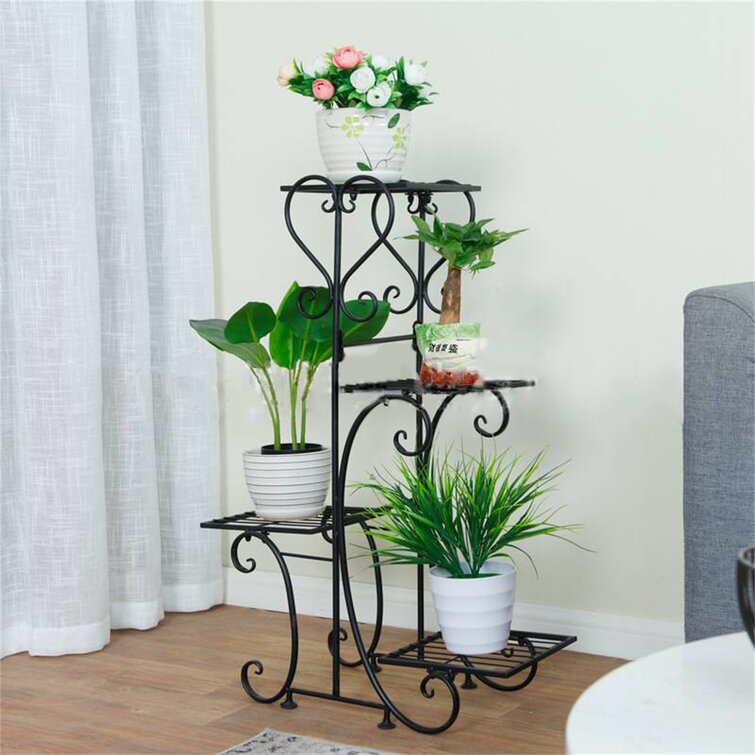 Red Barrel Studio® Multilayer Metal Plant Stand | Wayfair