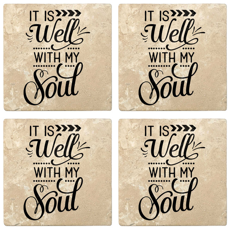 The Holiday Aisle It Is Well With My Soul Absorbent Stone