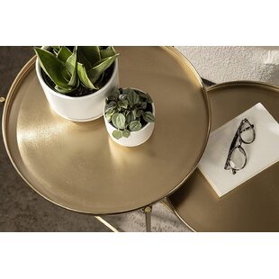 Gemperle 2 Piece Coffee Table Set by Everly Quinn