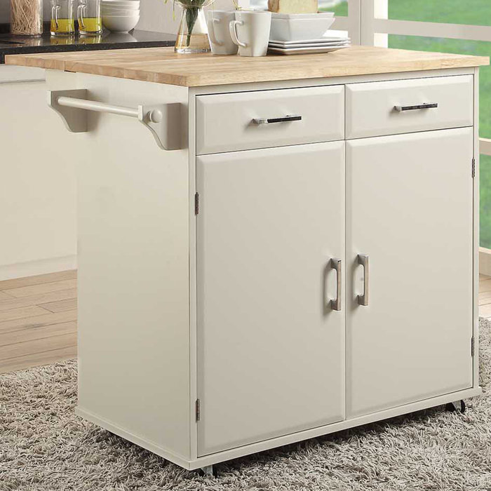 Ebern Designs Morabito Kitchen Cart Wayfair Ca Morabito Kitchen Cart