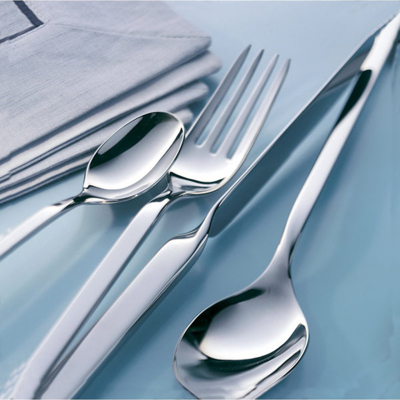 New Wave 64 Piece Flatware Set & Reviews Joss & Main