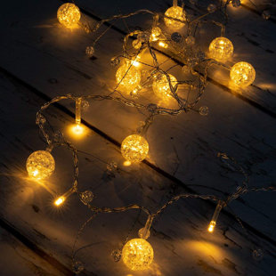 Best Kathleen LED Colorful Globe Balls String Fairy Light 10 Light Novelty String Lights By The Holiday Aisle Outdoor Lighting Kathleen LED Colorful Globe Balls String Fairy Light 10 Light Novelty String Lights By The Holiday Aisle Outdoor Lighting