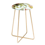 Marta Barragan Camarasa Botanical Jungle Bouquets I 30 Bar Stool by East Urban Home