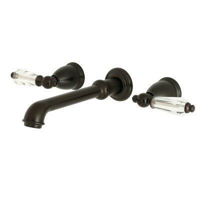 Wilshire Wall Mounted Bathroom Faucet Kingston Brass Finish: Oil Rubbed Bronze