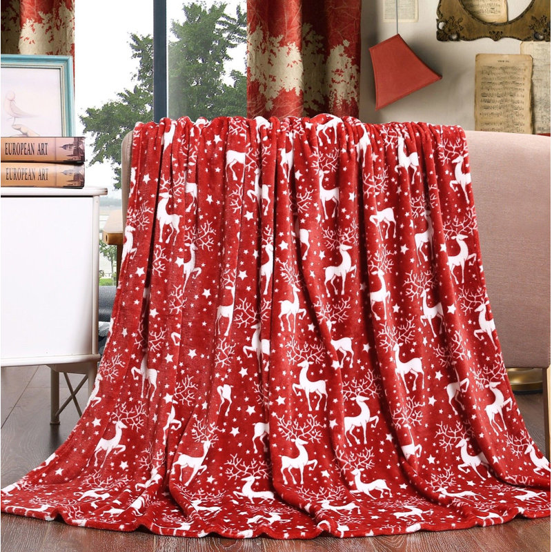 wayfair christmas throws