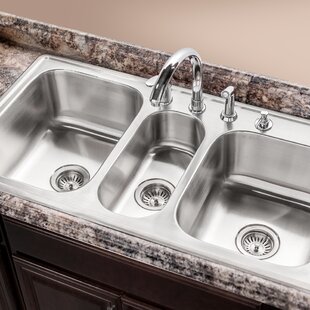 Find The Perfect Triple Kitchen Sinks Wayfair