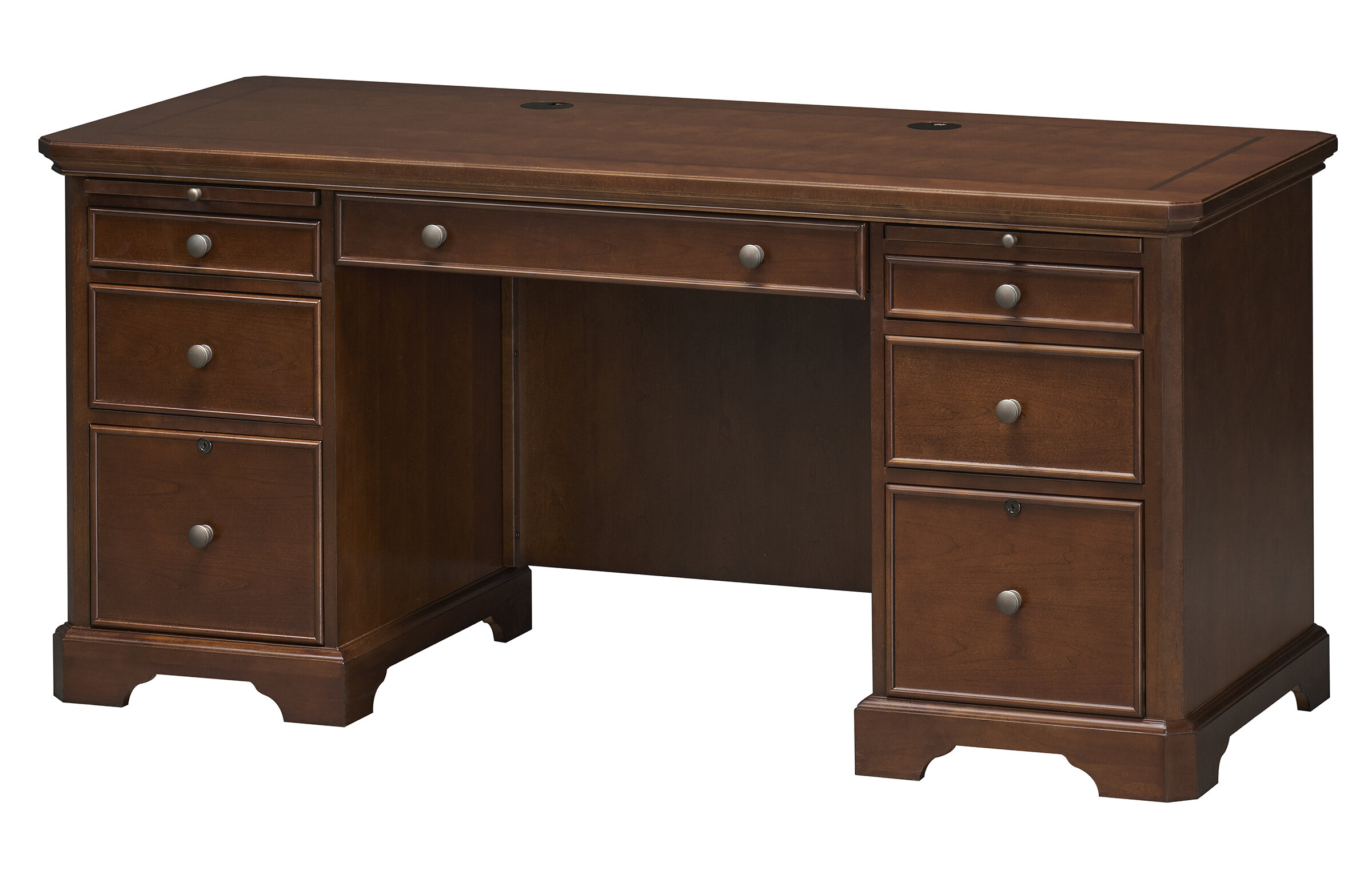 parnell solid wood desk