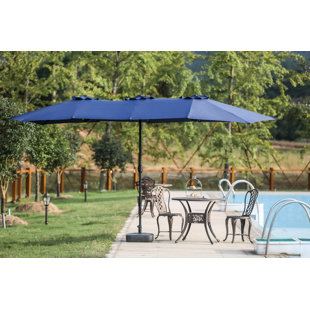 Rectangular Patio Umbrellas You Ll Love Wayfair Ca Save