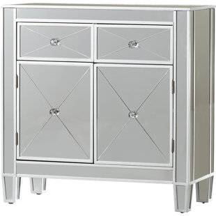 Accent Cabinets Chests Joss Main Lavinia 2 Drawer Accent Cabinet