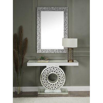 Andrew Home Studio Cecille Console Table And Mirror