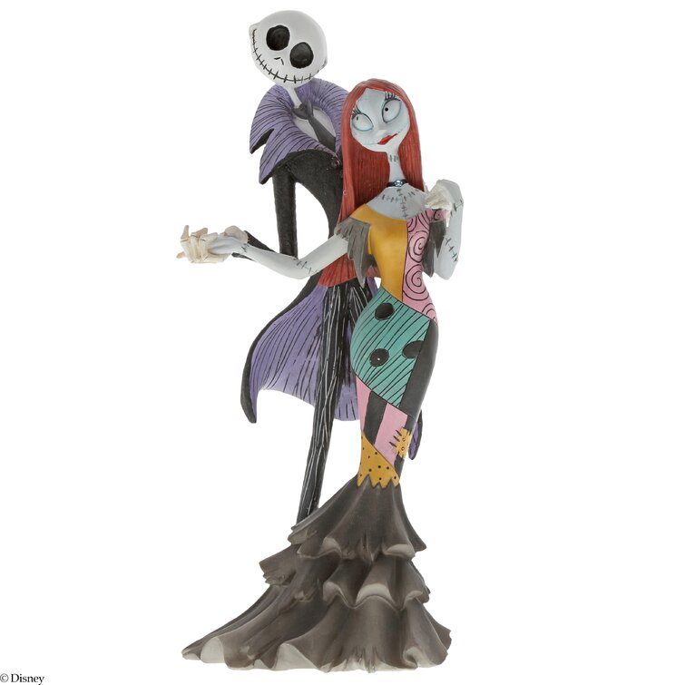 Disney Showcase Collection Jack and Sally Disney Figurine | Wayfair.co.uk