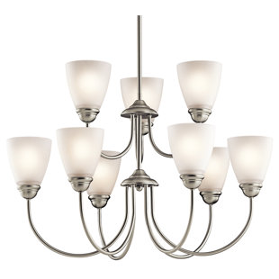 Go to store & view more images Graybeal 9-Light Shaded Chandelier by Alcott Hill