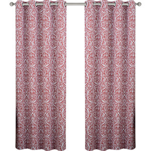 Pinckney Geometric Blackout Grommet Curtain Panels (Set of 2)