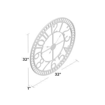 Oversized Upper Shockerwick Wall Clock