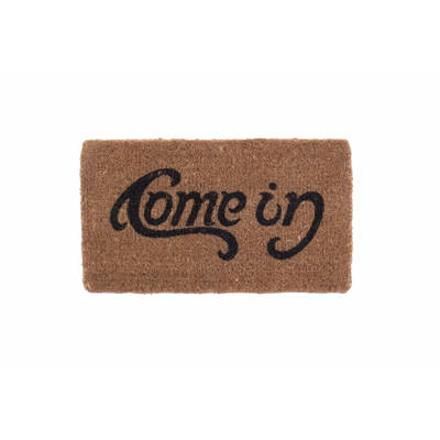 Reed Wilson Design Holla 30 In X 18 In Outdoor Door Mat