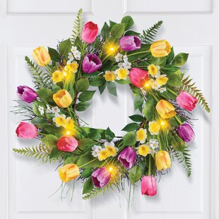 Made To Order Tulip Wreath String Art