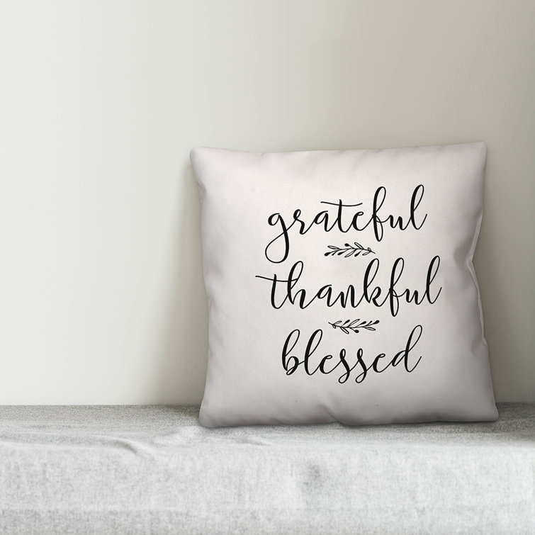 blessed throw pillow