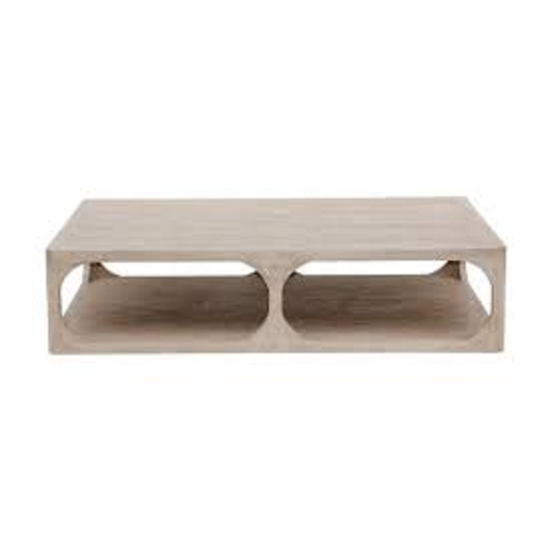 Lily S Living Reclaimed Wood Peking Ming Coffee Table Small 55 Inch Long Weathered White Wash Wayfair