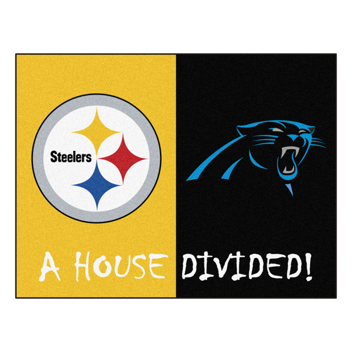 Nfl Pittsburgh Steelers Carolina Panthers 42 5 In X 33 75 In Non Slip Indoor Only Door Mat