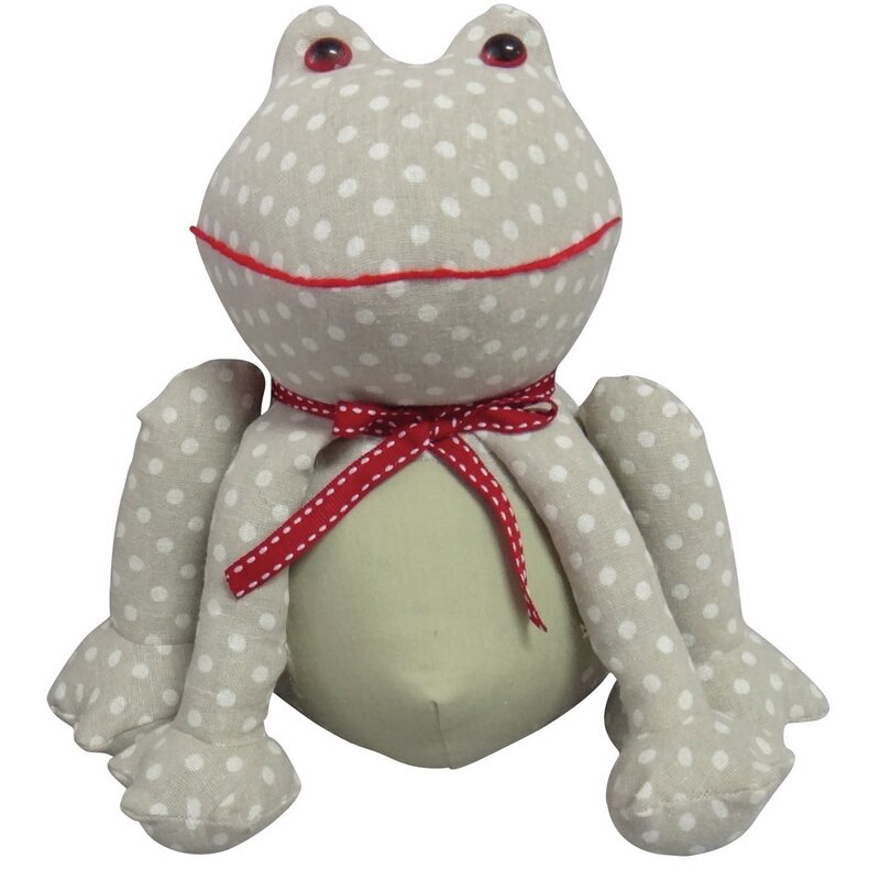 Happy Larry Türkeil Frosch Kermit aus Stoff Wayfair.de