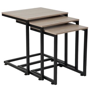 Nault 17'' Tall C Table Nesting Tables by Ebern Designs