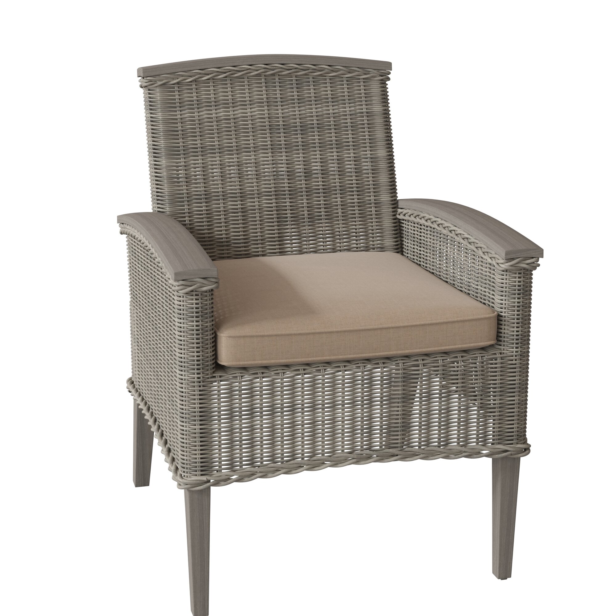 Summer Classics Astoria Patio Dining Chair With Cushion Wayfair