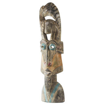 World Menagerie Posell Jungle Duo African Wood Mask Wayfair