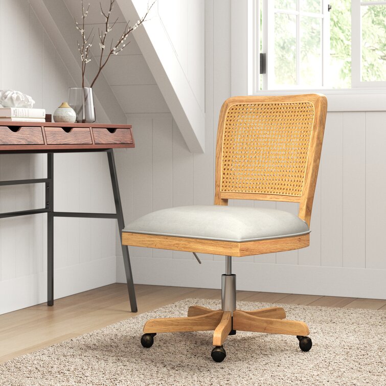 cane swivel office chair