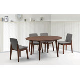 Mello 5 Piece Extendable Solid Wood Dining Set by Ivy Bronx
