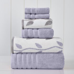 Indulge Linen 100% Turkish Cotton Towel Set Coral, Hand Towels - Set of 6
