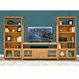 Fleta Solid Wood Entertainment Center For TVs Up To 88