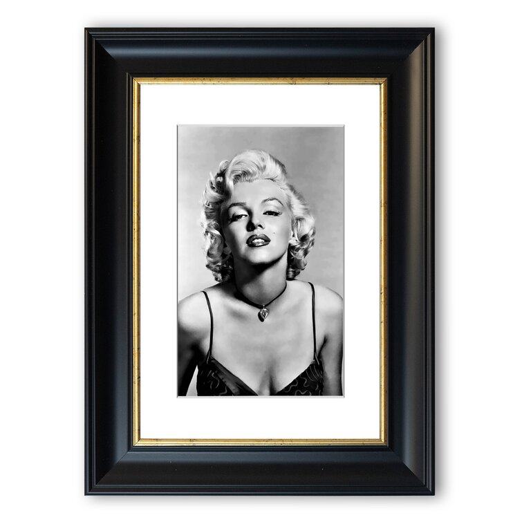 East Urban Home Marilyn Monroe - Picture Frame Photograph | Wayfair.co.uk