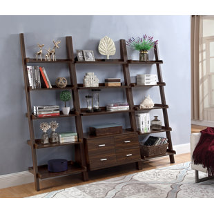 Go to store & view more images Danville Leaning Ladder Bookcase by Bloomsbury Market