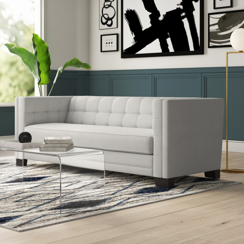 Mercury Row Rolland 86 Square Arms Sofa Reviews Wayfair