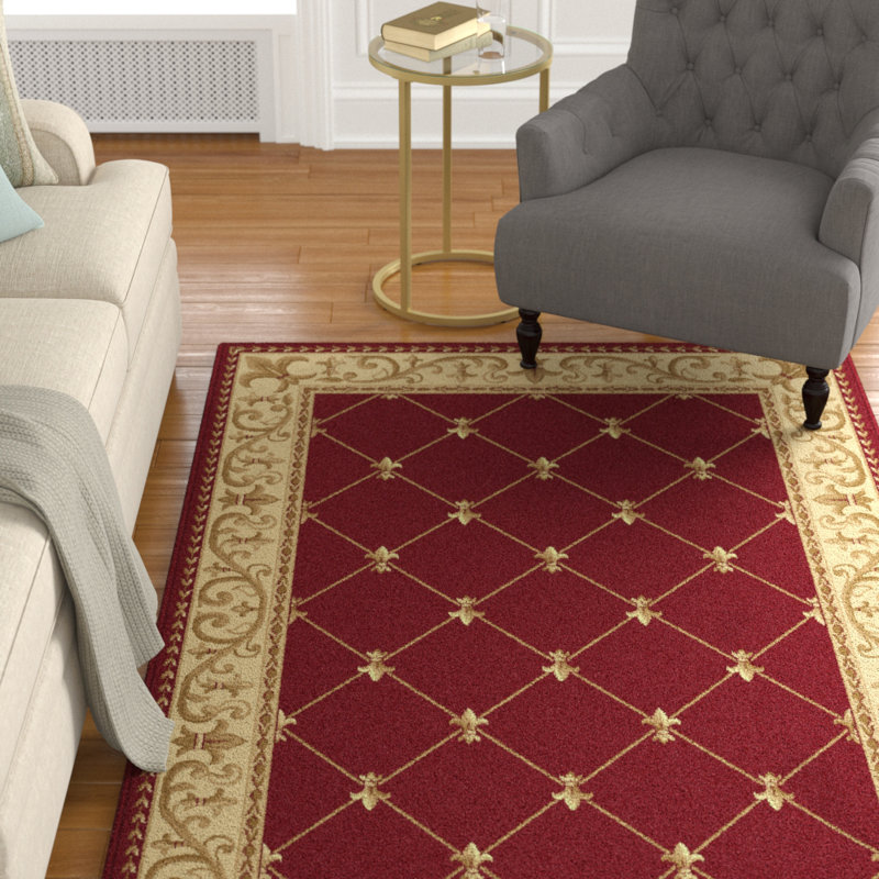 Astoria Grand Clarence Red Beige Gold Rug Reviews Wayfair Ca Astoria Grand Clarence Red Beige Gold