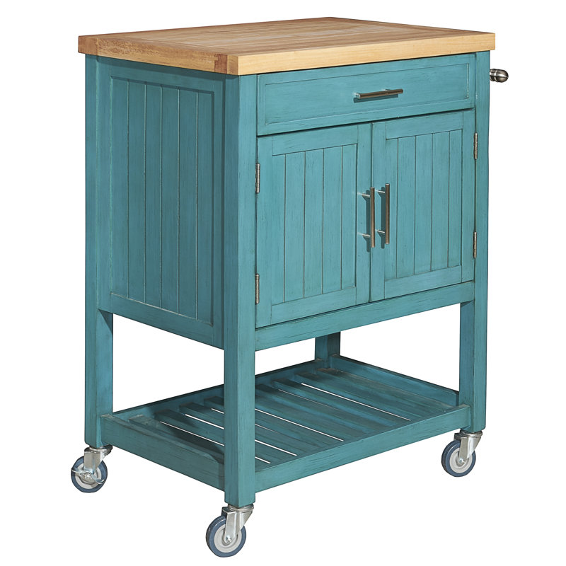 Matus Kitchen Cart Butcher Block Reviews Joss Main
