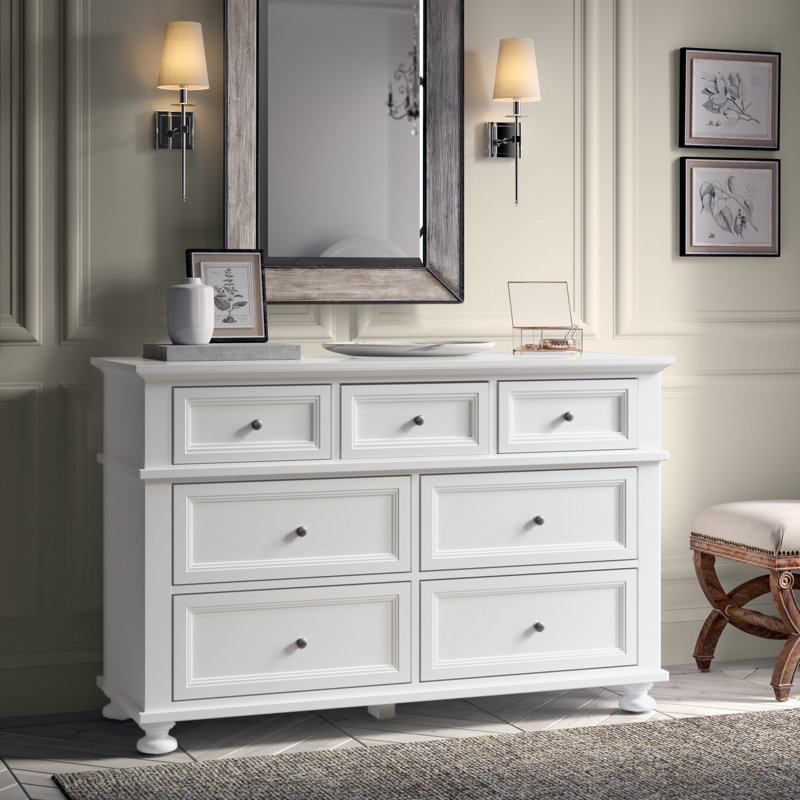Harriet Bee Onna 7 Drawer Dresser Reviews Wayfair