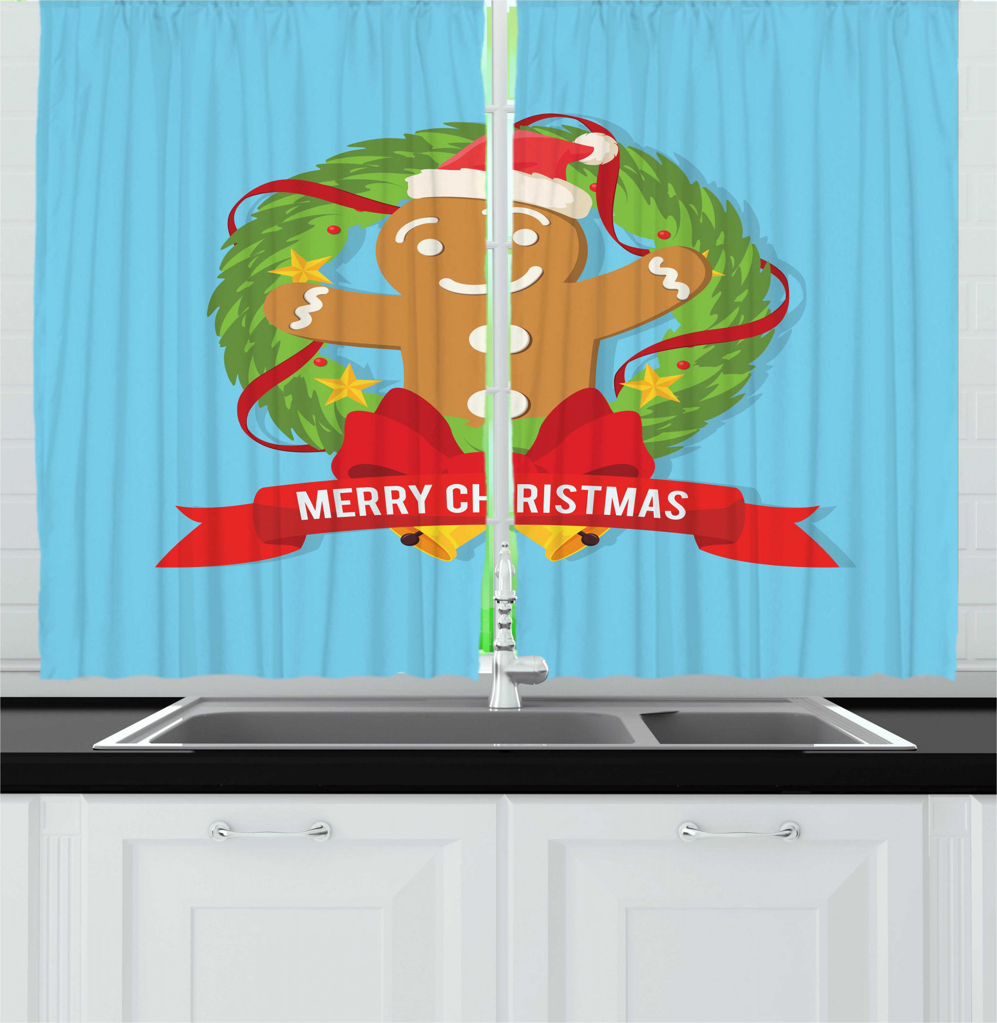 East Urban Home 2 Piece Christmas Gingerbread Cookie Man Inside Of Christmas Gingerbread Cookie Man Inside