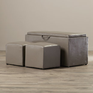 Marla 3 Piece Ottoman Set