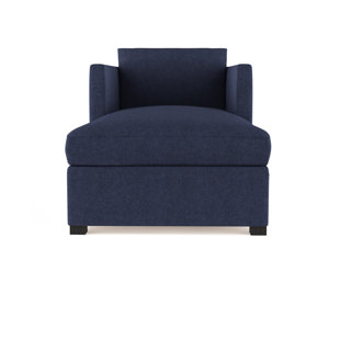 Go to store & view more images Brayden Studio Leedom Velvet Chaise Lounge