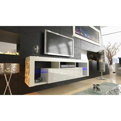 floating shelf tv stand