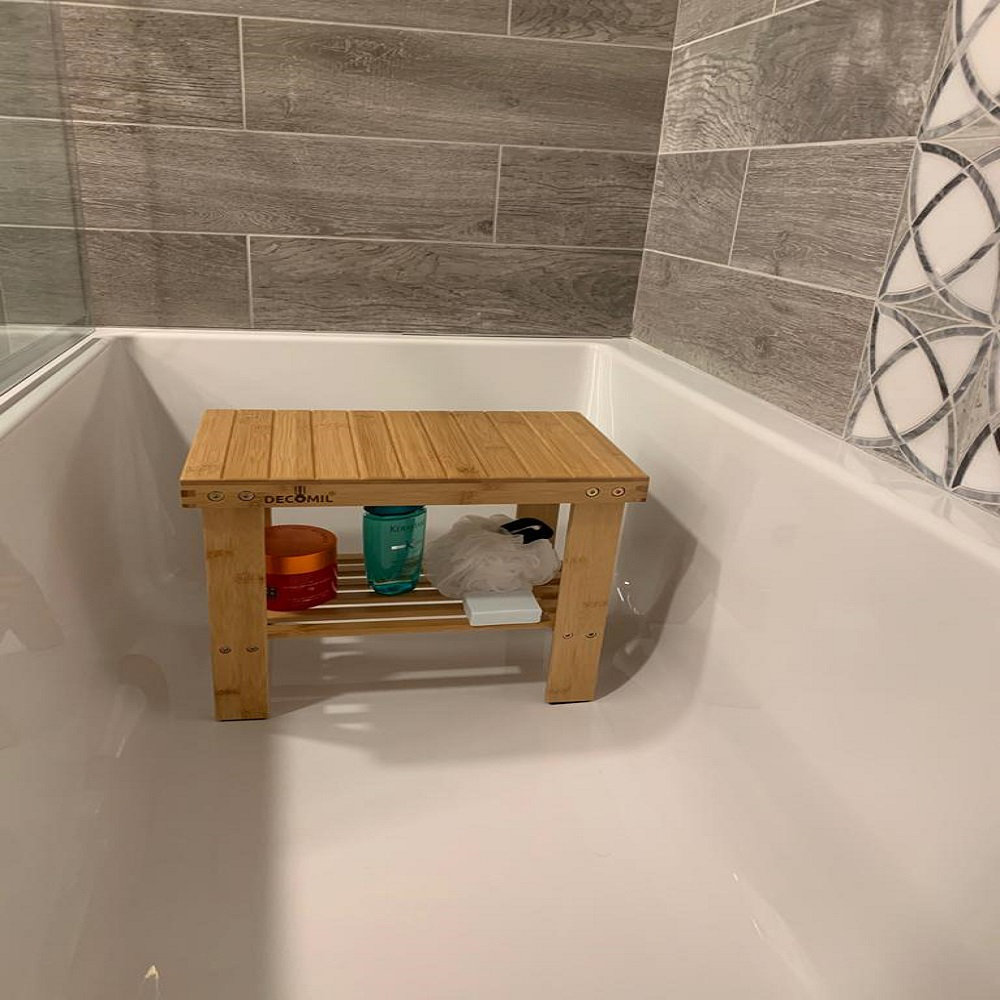 composite shower bench