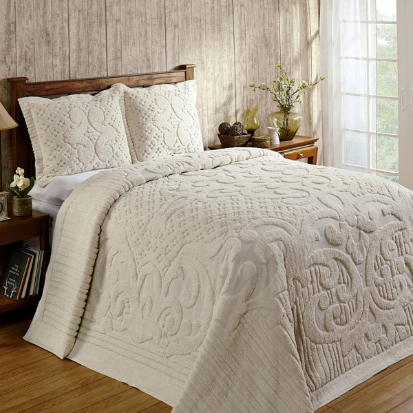 Ivory Chenille Bedspread Wayfair Ivory Chenille Bedspread Wayfair