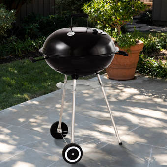 Casainc 10 Outdoor Backyard Cooking Kettle Charcoal Grill Wayfair