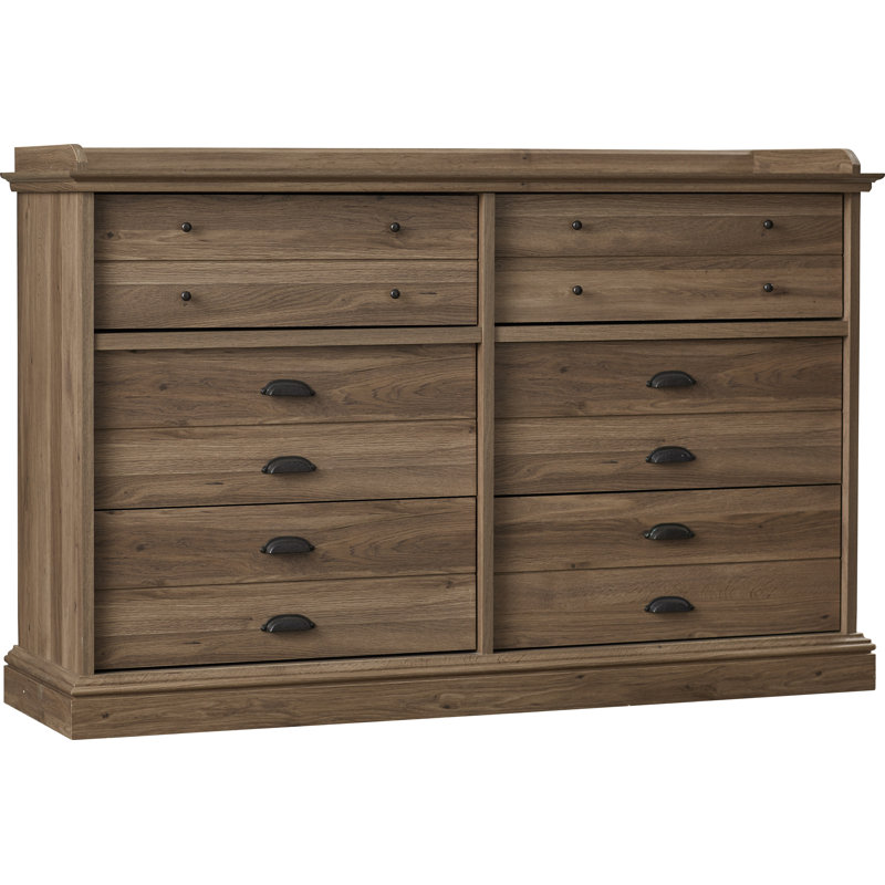 Beachcrest Home Bowerbank Chester 6 Drawer Double Dresser Reviews Wayfair