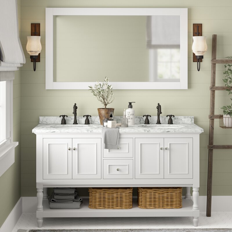 Birch Lane Heritage Cape Cod 60 Double Bathroom Vanity Set