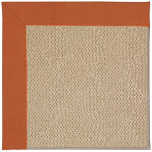 Zoe Machine Tufted Russett/Brown Indoor/Outdoor Area Rug