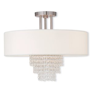 Arverne 4-Light Semi-Flush Mount